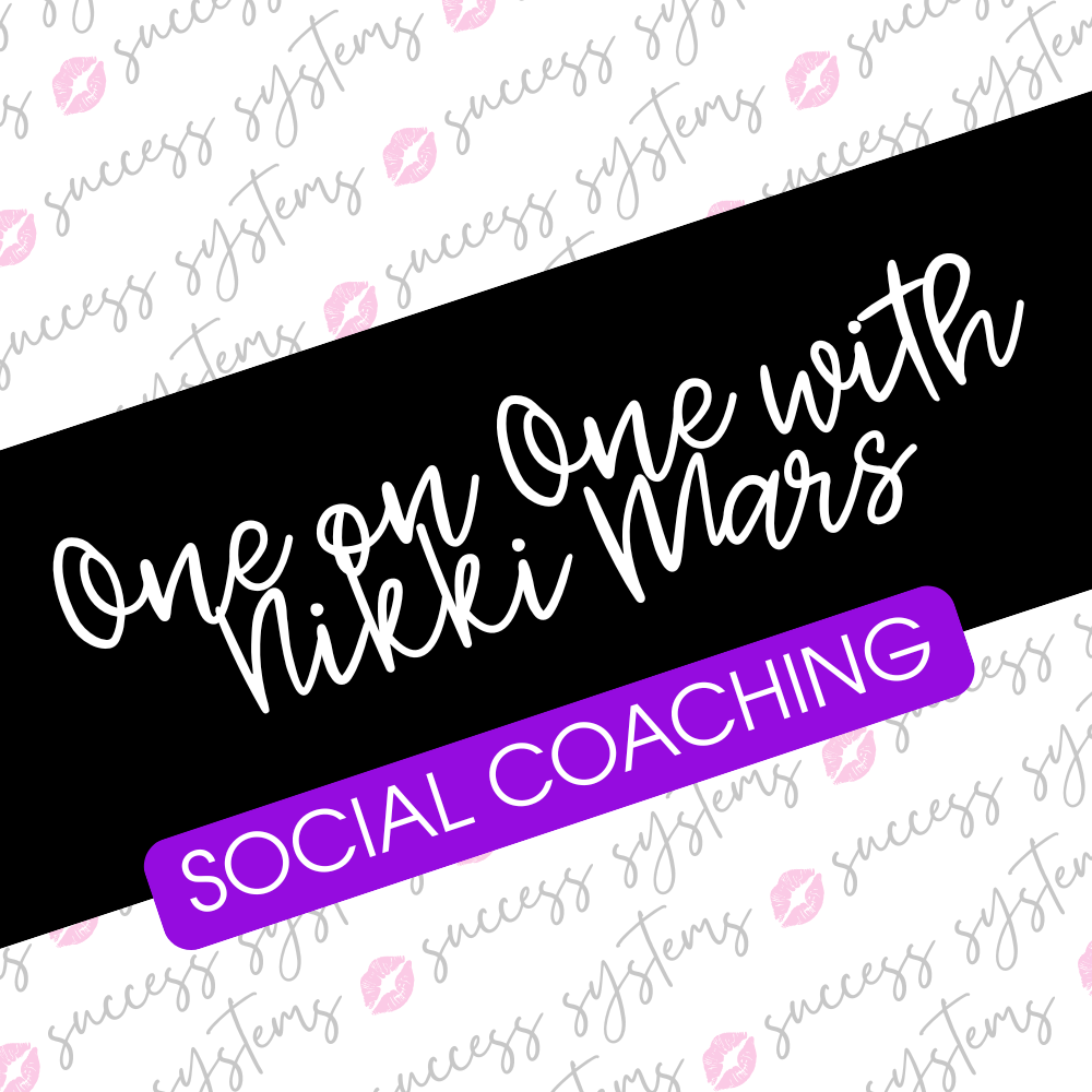 One On One Coaching - Nikki Mars