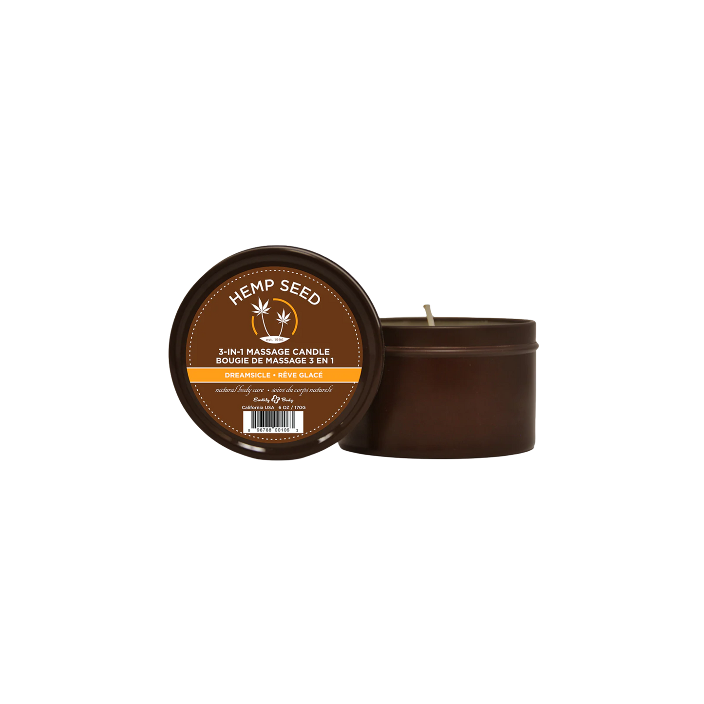 Massage Candle - Hemp Seed