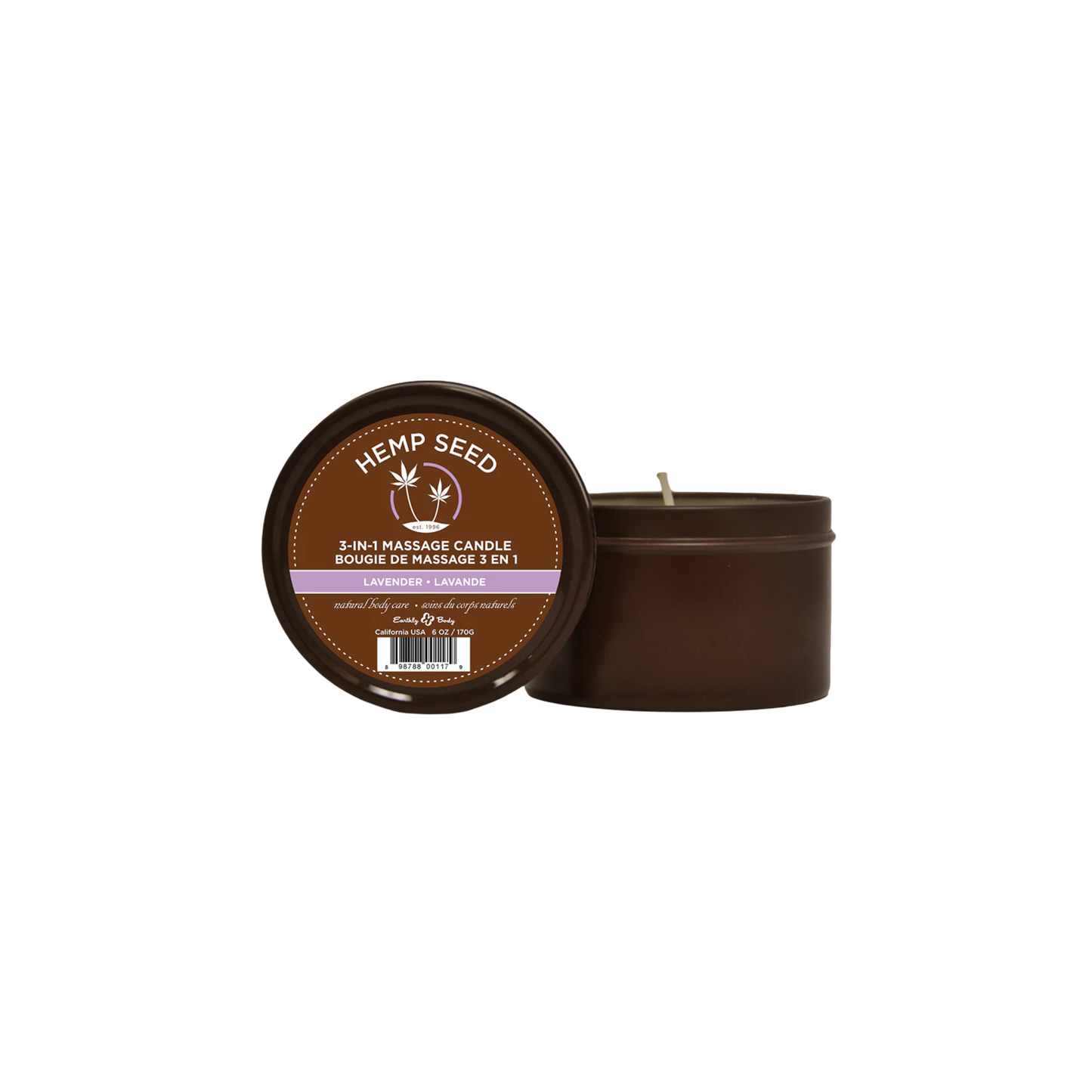Massage Candle - Hemp Seed