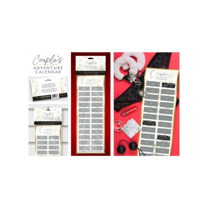 The Couple's Advent-ure Scratch Calendar
