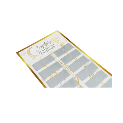 The Couple's Advent-ure Scratch Calendar