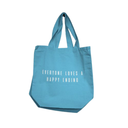 "Everyone Loves A Happy Ending" Tote Bag