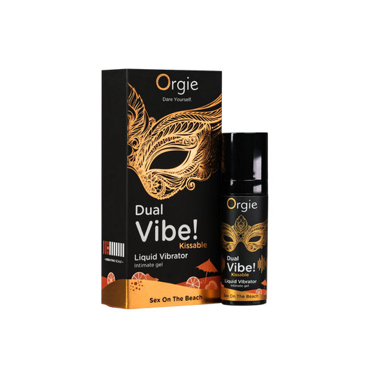 Dual Vibe! Kissable Liquid Vibrator