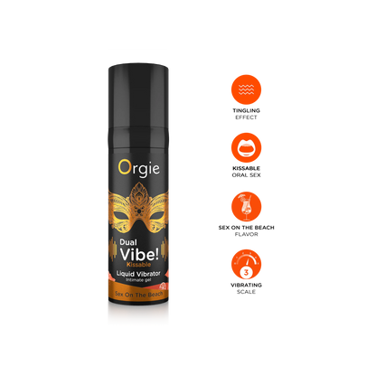 Dual Vibe! Kissable Liquid Vibrator - Sex On The Beach
