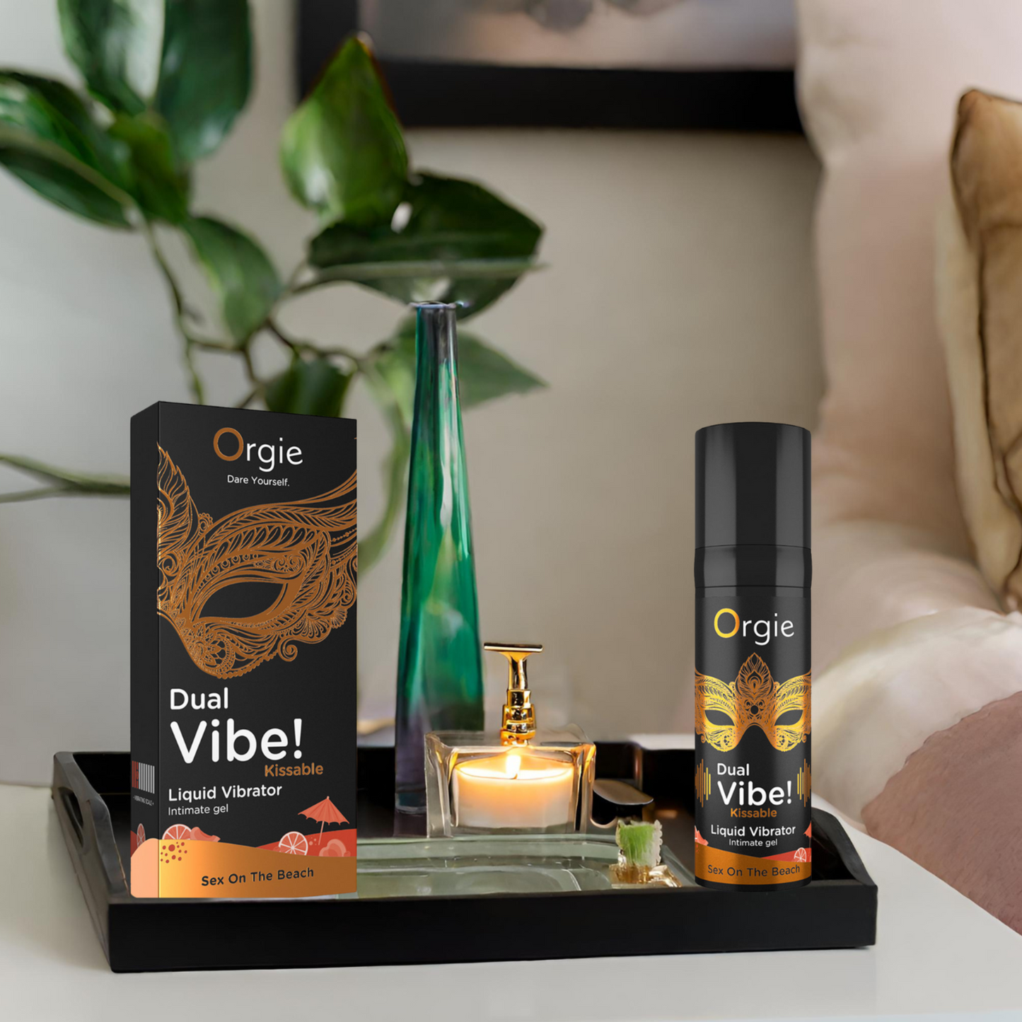 Dual Vibe! Kissable Liquid Vibrator - Sex On The Beach