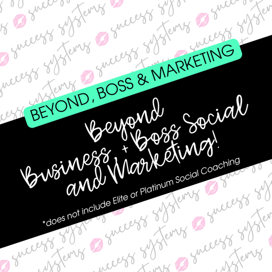 Beyond Business, Boss Social & Marketing